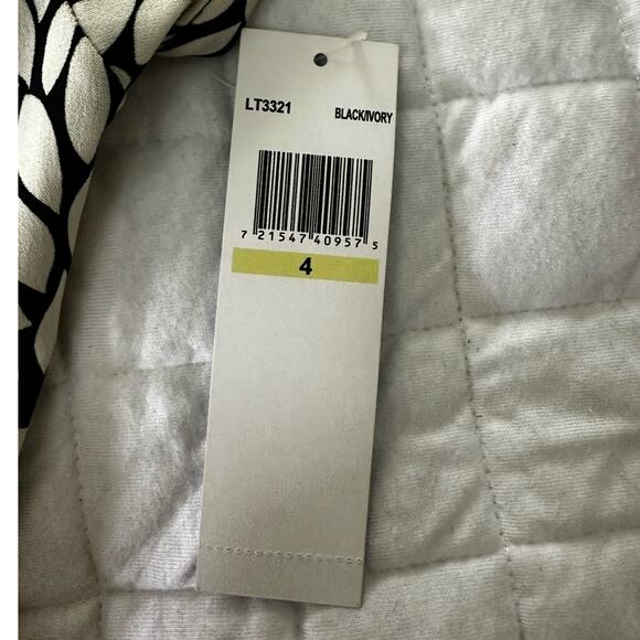 LONDON TIMES Womens Dress 4 Faux Wrap Botanical Print Spring Party Feminine - Picture 8 of 12
